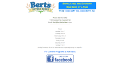 Desktop Screenshot of bertsbetterbeers.com